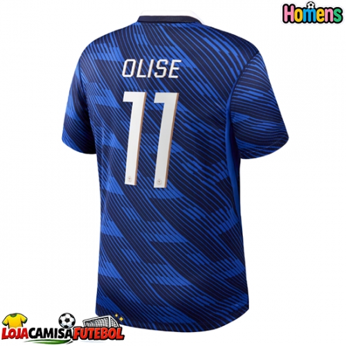 Camisa de Futebol França Michael Olise #11 Equipamento Principal Mundo 2026 Manga Curta